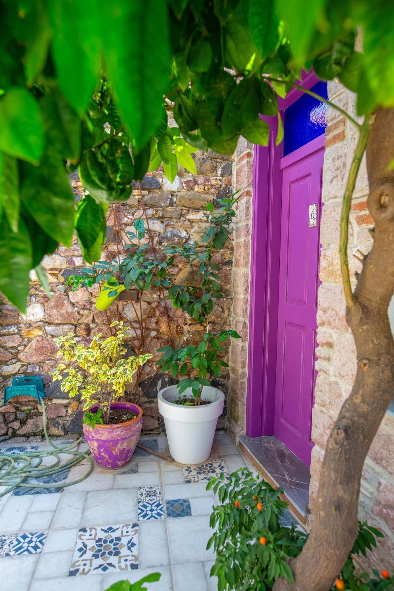 Cunda Mor Limon Otel Ayvalı Kültér fotó